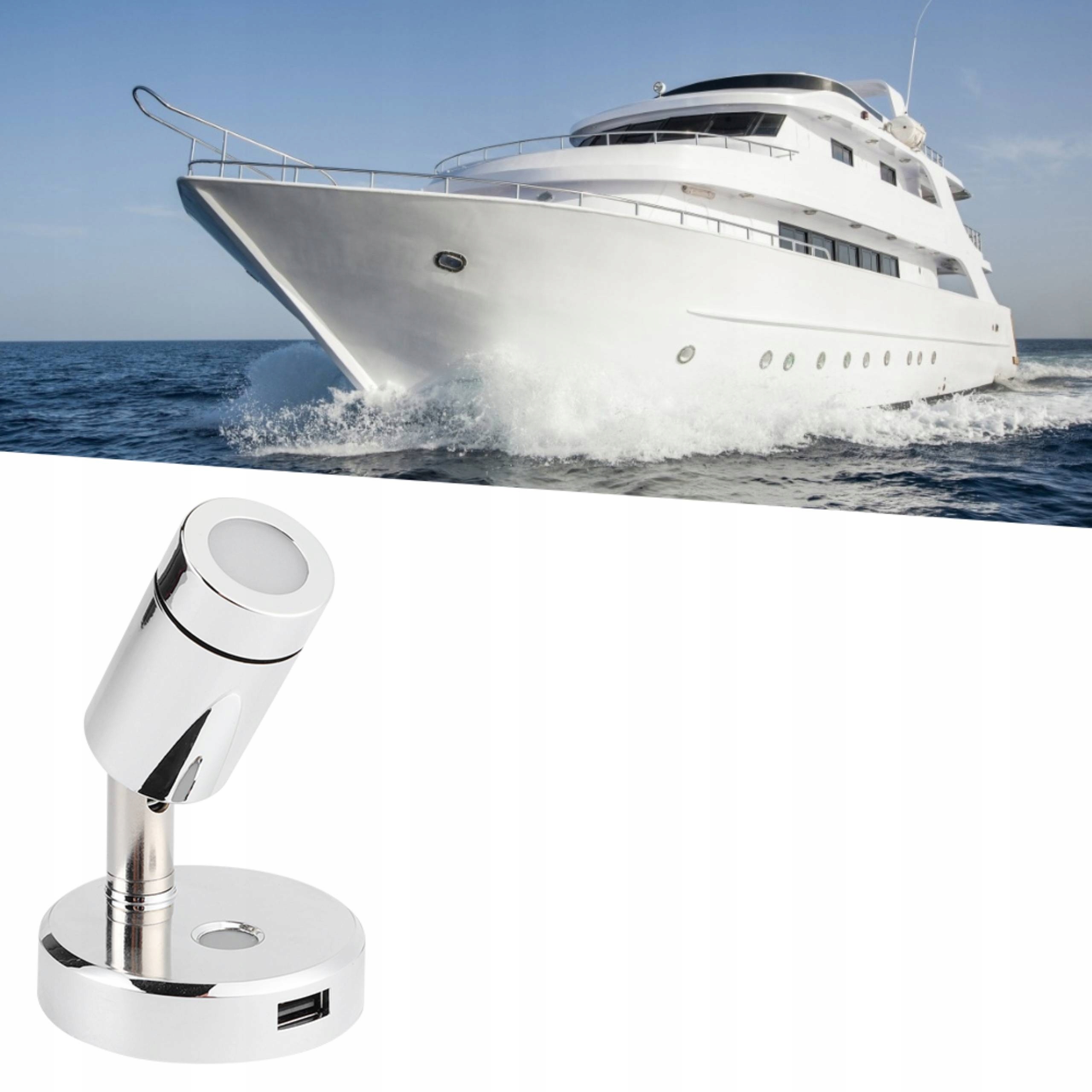 LAMPKA KINKIET LAMPA LED 12V OBROTOWA 160LM Marka Inna