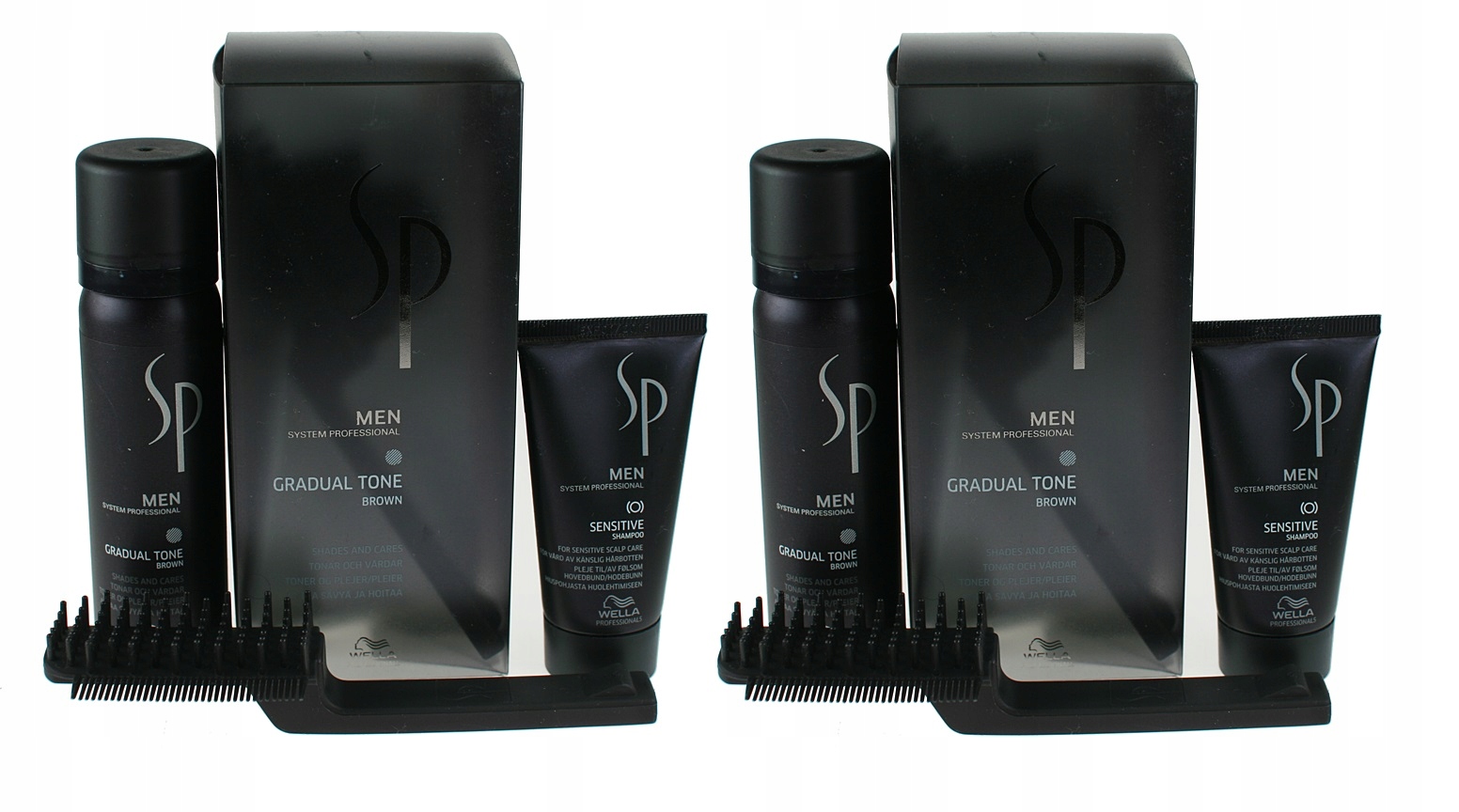 WELLA SP MEN GRADUAL TONE 2X ZESTAW WŁOSY BRĄZ