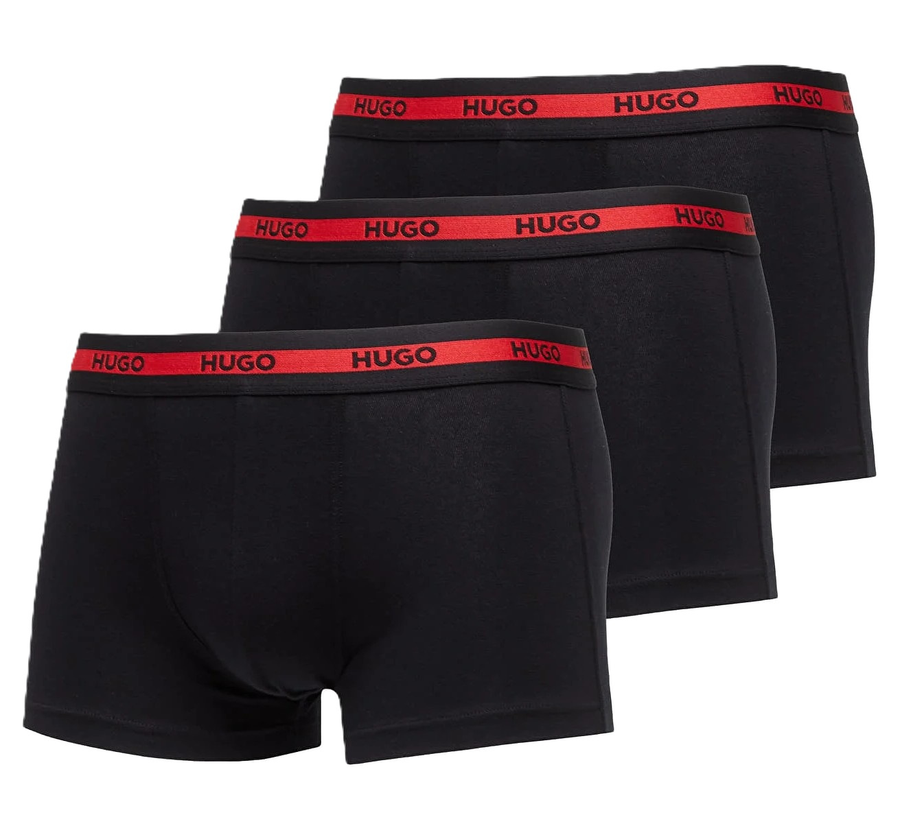 Hugo Boss Pánské Boxerky 3-PACK 50492375 002 bavlněný pohodlný set