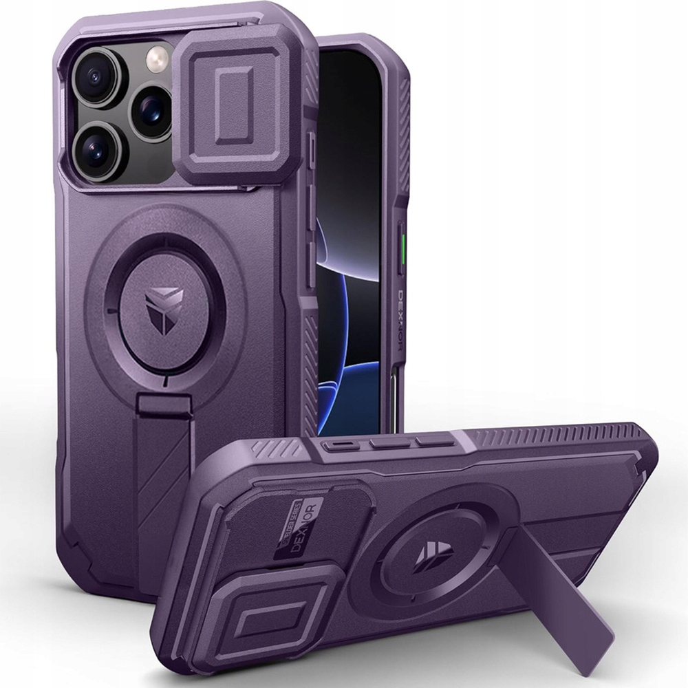 Pouzdro Dexnor Pro Iphone 16 Pro Magsafe Ochrana Fotoaparátu Pancéřová Podložka