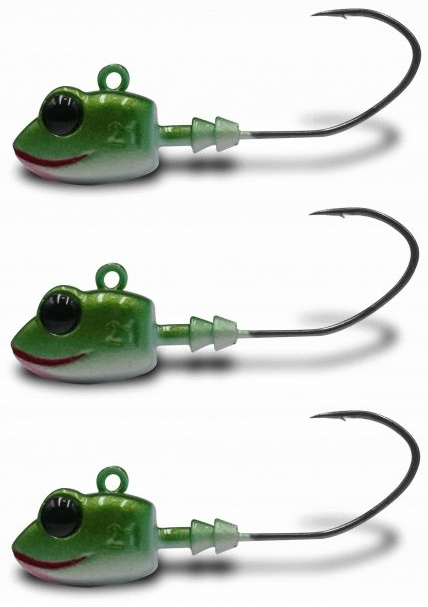 Główka Jigowa VMC Frog Jig Natural 14g 1/0 3szt