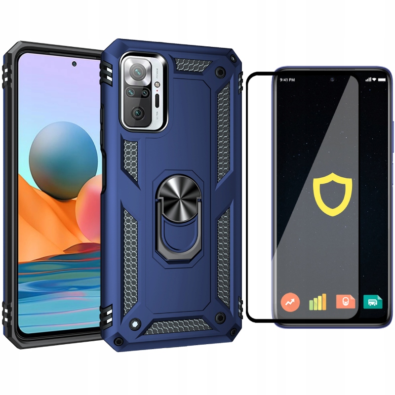 

Etui Pancerne Ring Nx Do Redmi Note 10 Pro Szkło