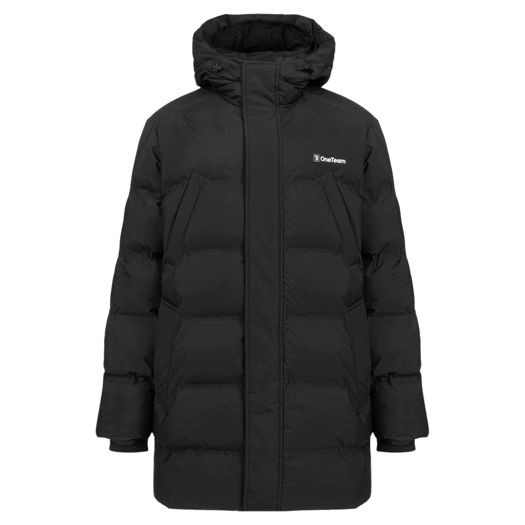 Kurtka zimowa męska OneTeam TacticalPro Heat parka czarny Na Boisko XXL
