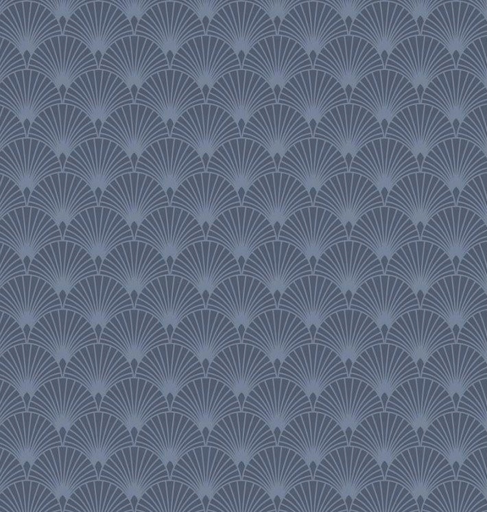 

Tapeta niebieska geometryczna art deco 101366