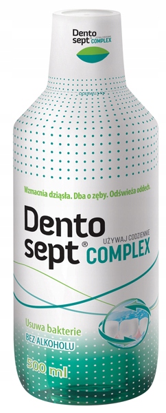 

Dentosept Complex płyn do płukania jamy ustnej 500