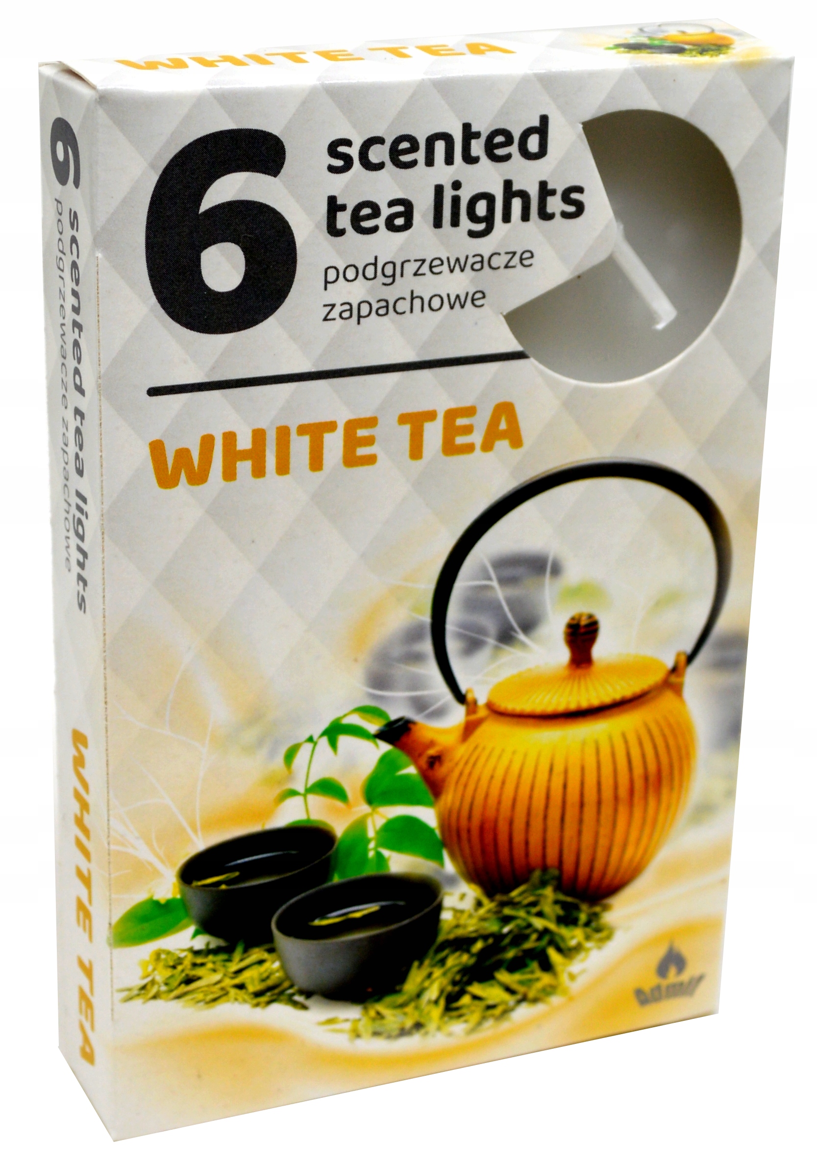 Podgrzewacze zapachowe 6 sztuk, zapach BIAŁA HERBATA