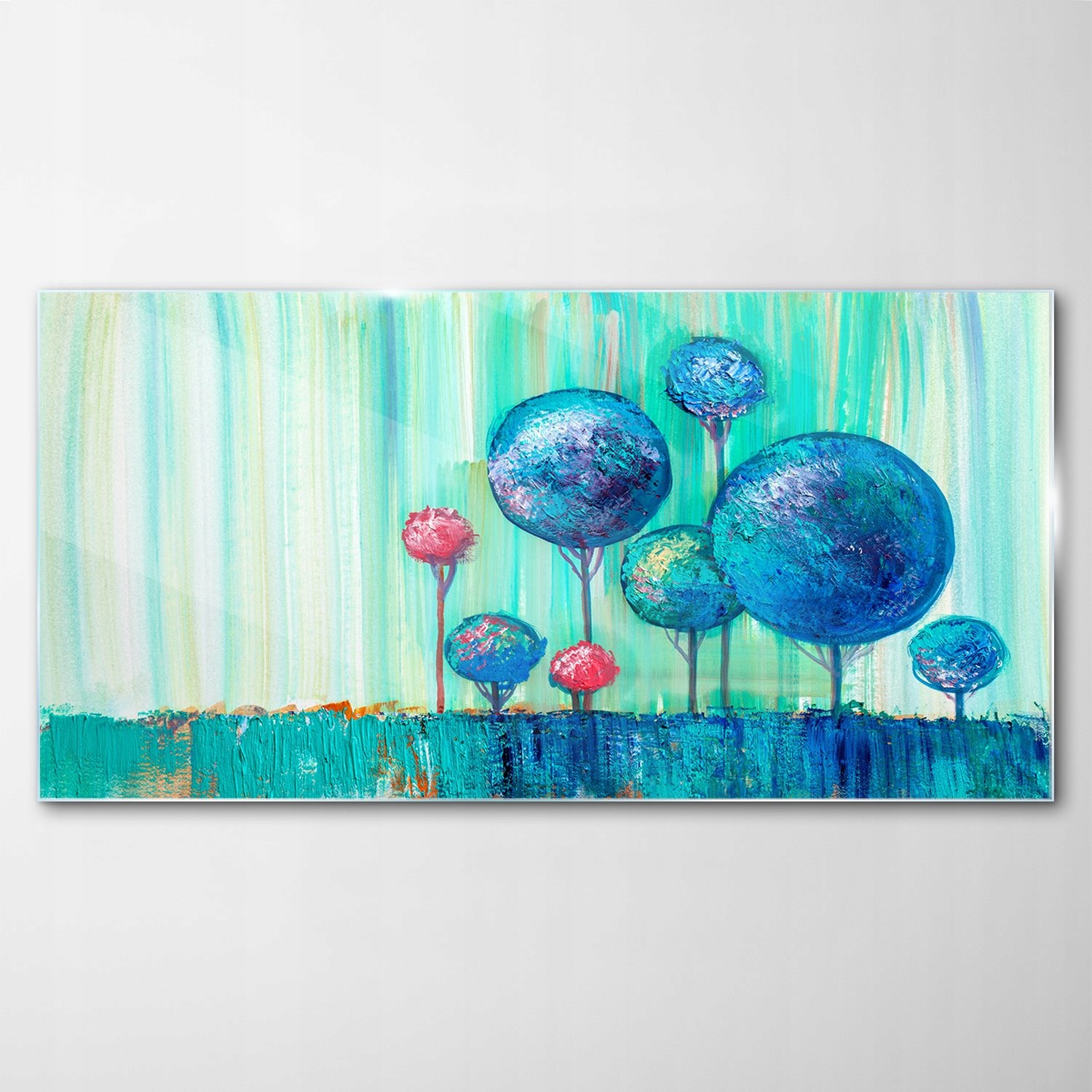 

Hartowany Obraz Szklany Drzewa Art Sztuka 100x50