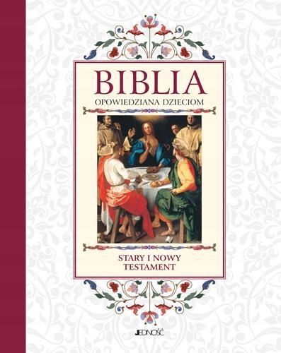 Dárek První svaté přijímání Památka pro děti Bible Starý Nový test