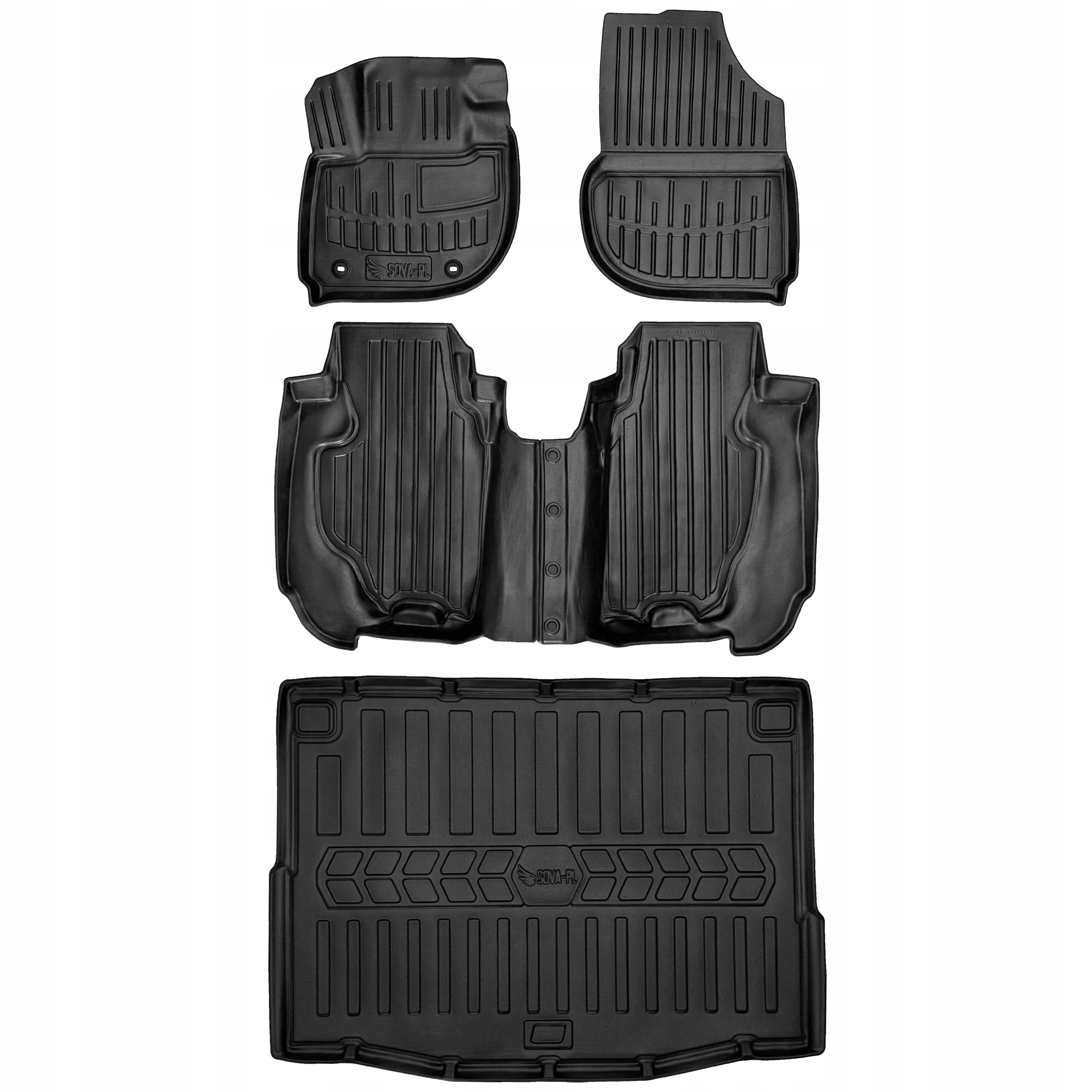 Gumowy zestaw dywaniki i mata Honda Hr-v III R (od 2021)