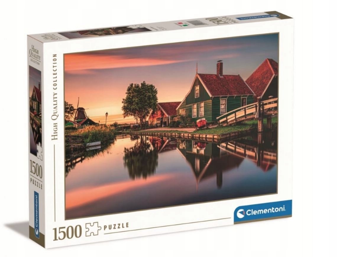 

Puzzle 1500 Hq Zaanse Schans Clementoni 31696