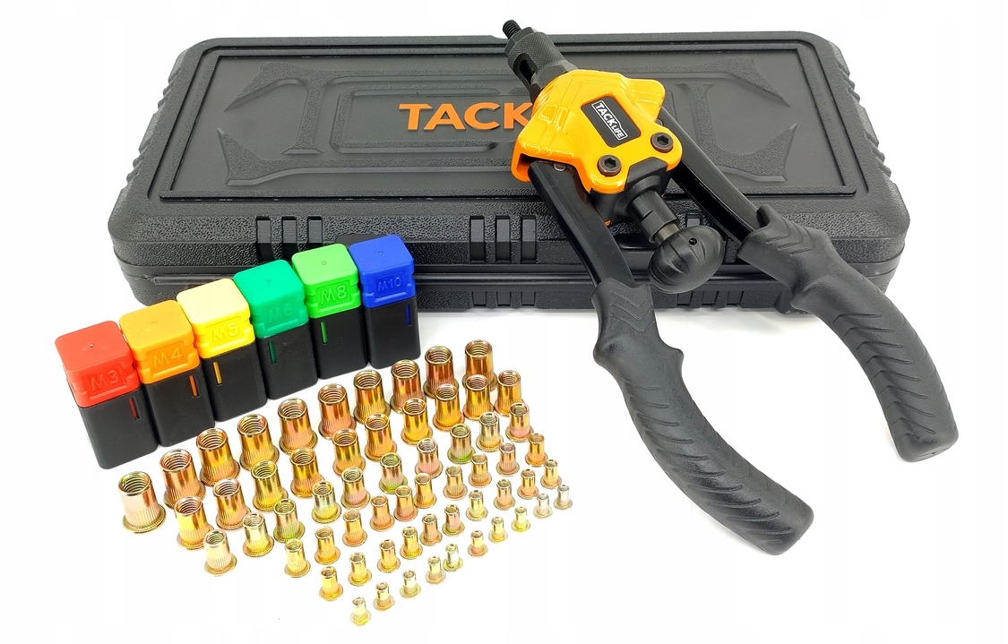 Tacklife HHNP2B Nitownica Do Nitonakrętek M3, M4, M5, M6, M8, M10 Zestaw