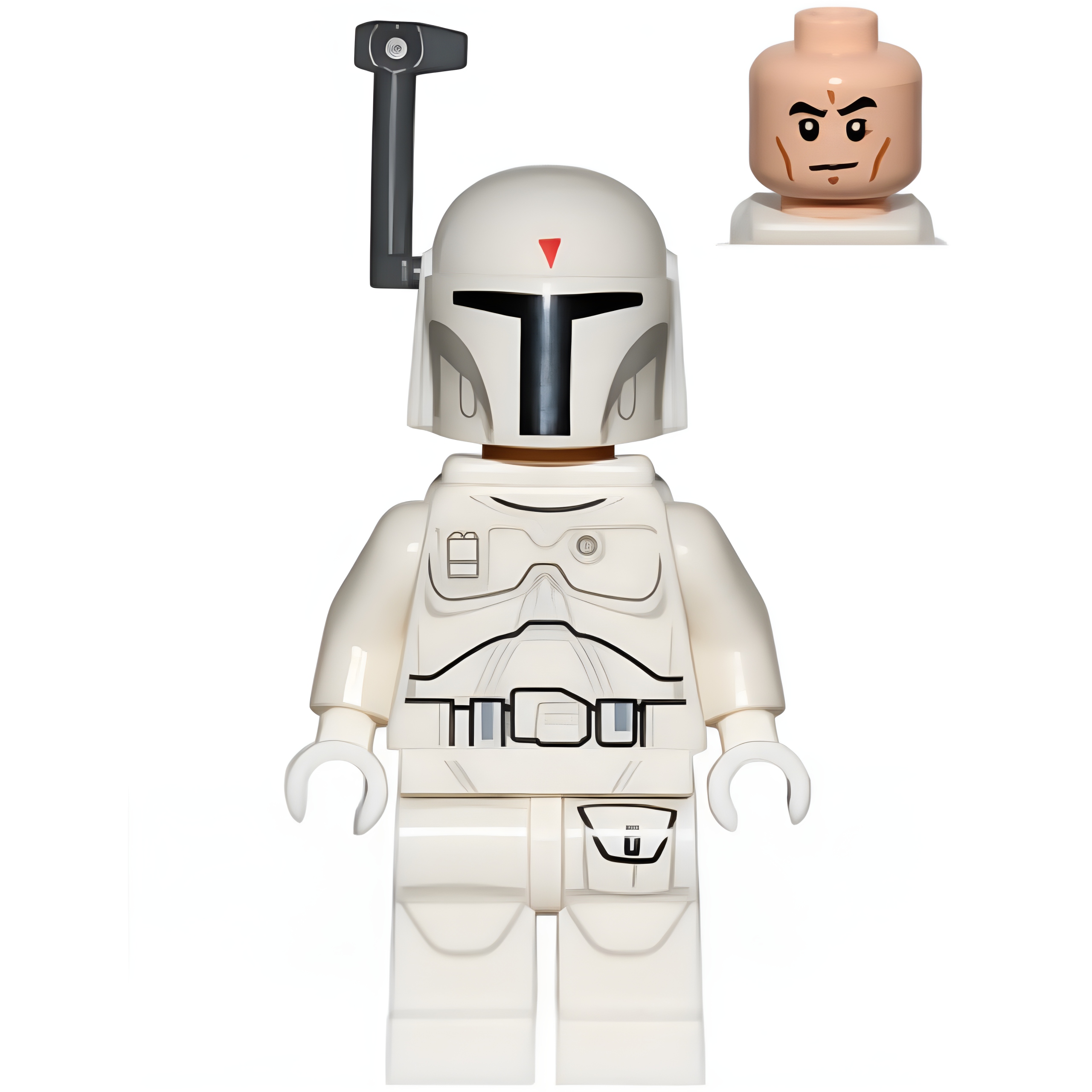 Nová Lego Figurka Star Wars Boba Fett White sw0631