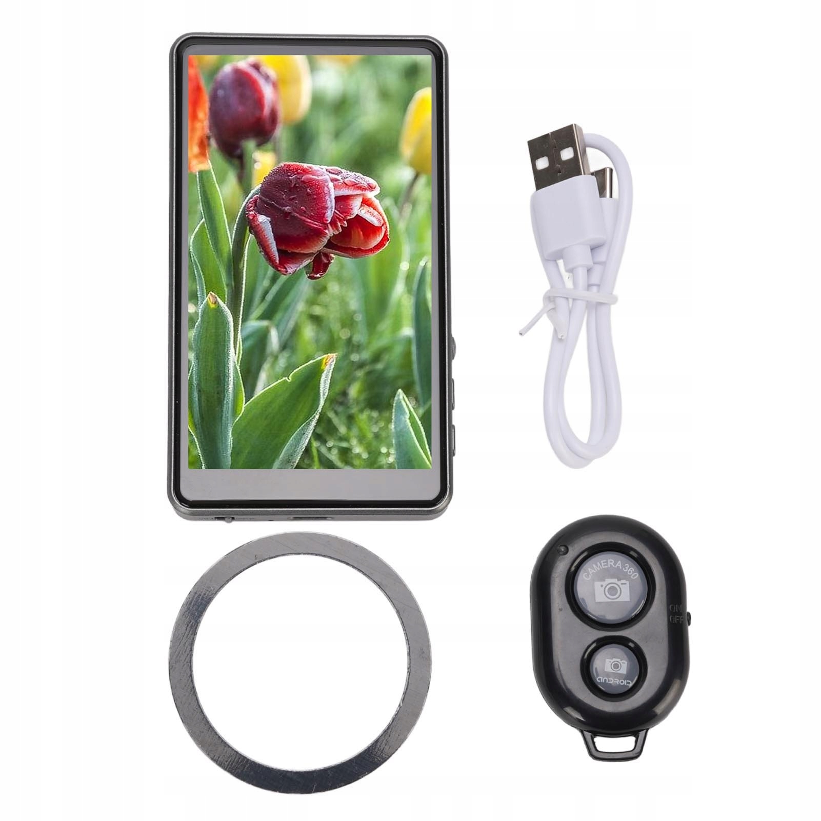 Telefon Vlog Selfie Obrazovka 4.02 palců 3 magnetická světelnost