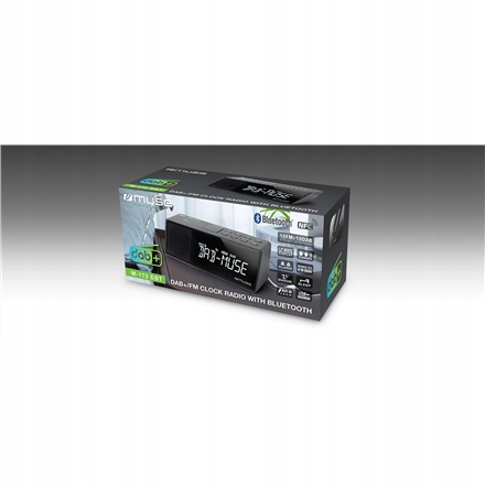 Muse M-172DBT Rádio Dab+/fm Rds, prenosné, čierne Muse M-172 Dbt Funkc