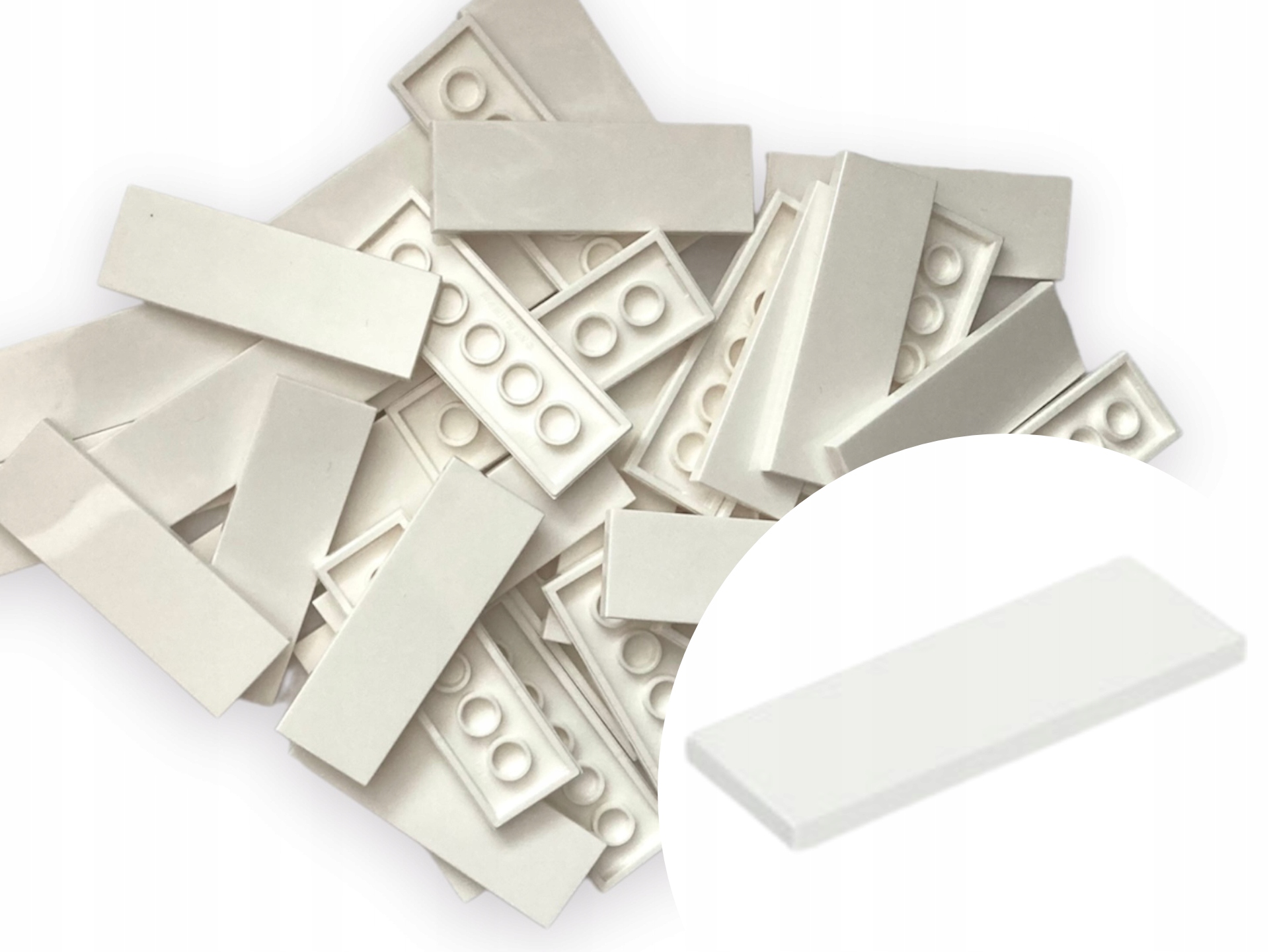 

Lego 69729 Tile 2x6 Płytka White Biały 8szt