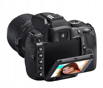 Lustrzanka Nikon D5000 + Nikkor 18-55 + GWARANCJA Rozmiar matrycy APS-C