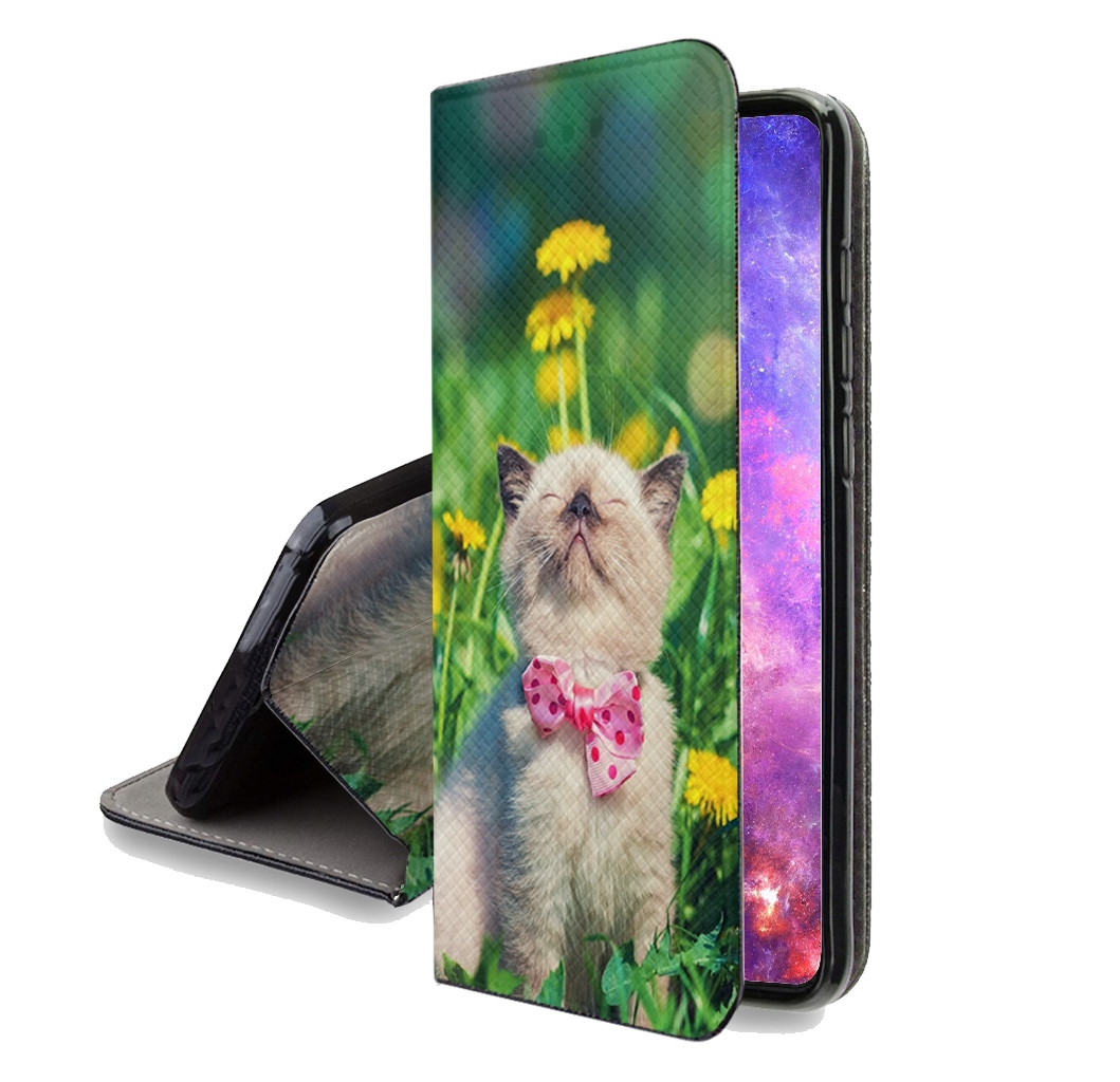 Etui do Xiaomi Redmi 13C Poco C65 Case Magnet Szkło