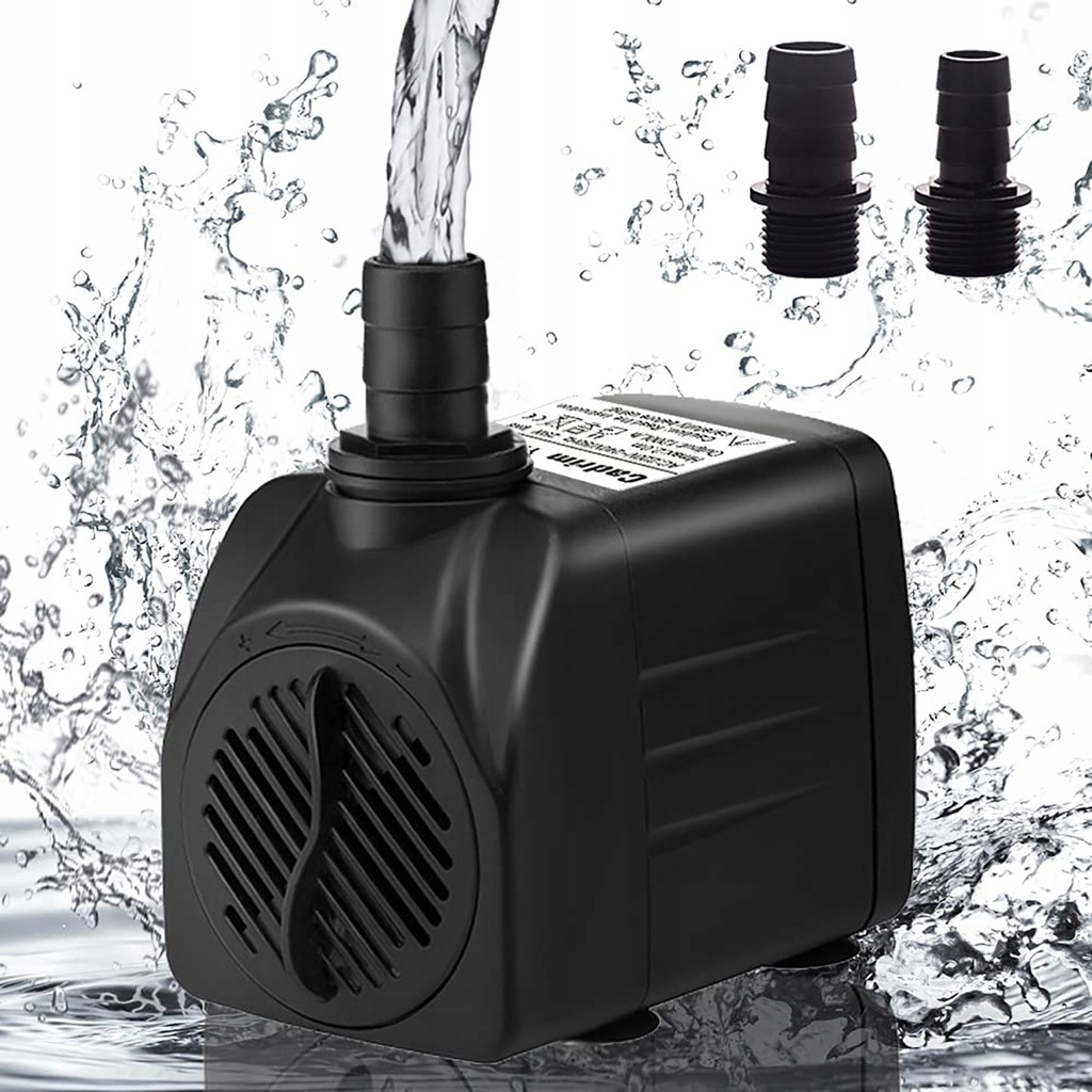 Levně Tiché Ponorné Čerpadlo Pro Akvárium 10 W Tryska 8 MM/13 MM Multifunkční