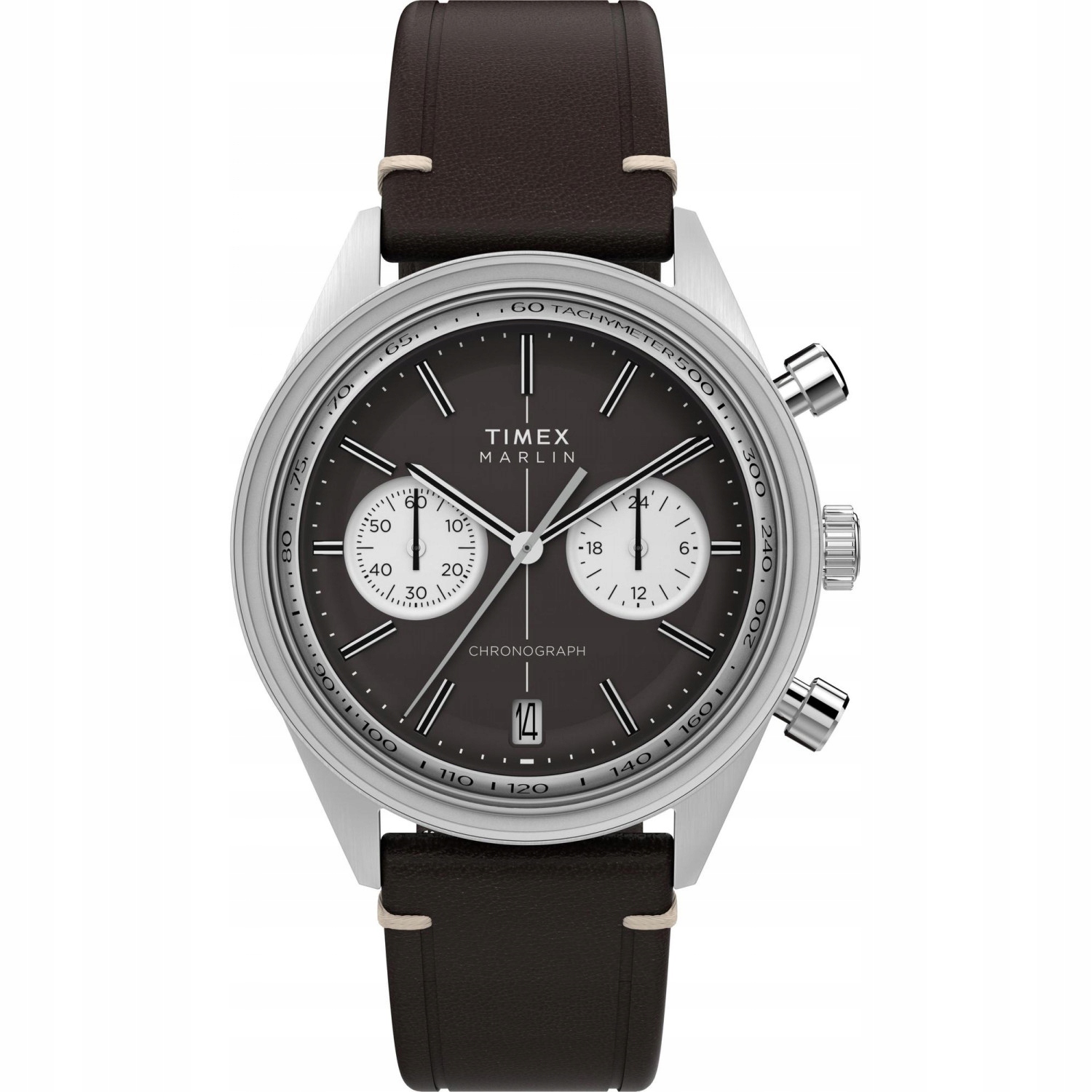 Pánské Hodinky Timex TW2Y24700, hnědý řemínek