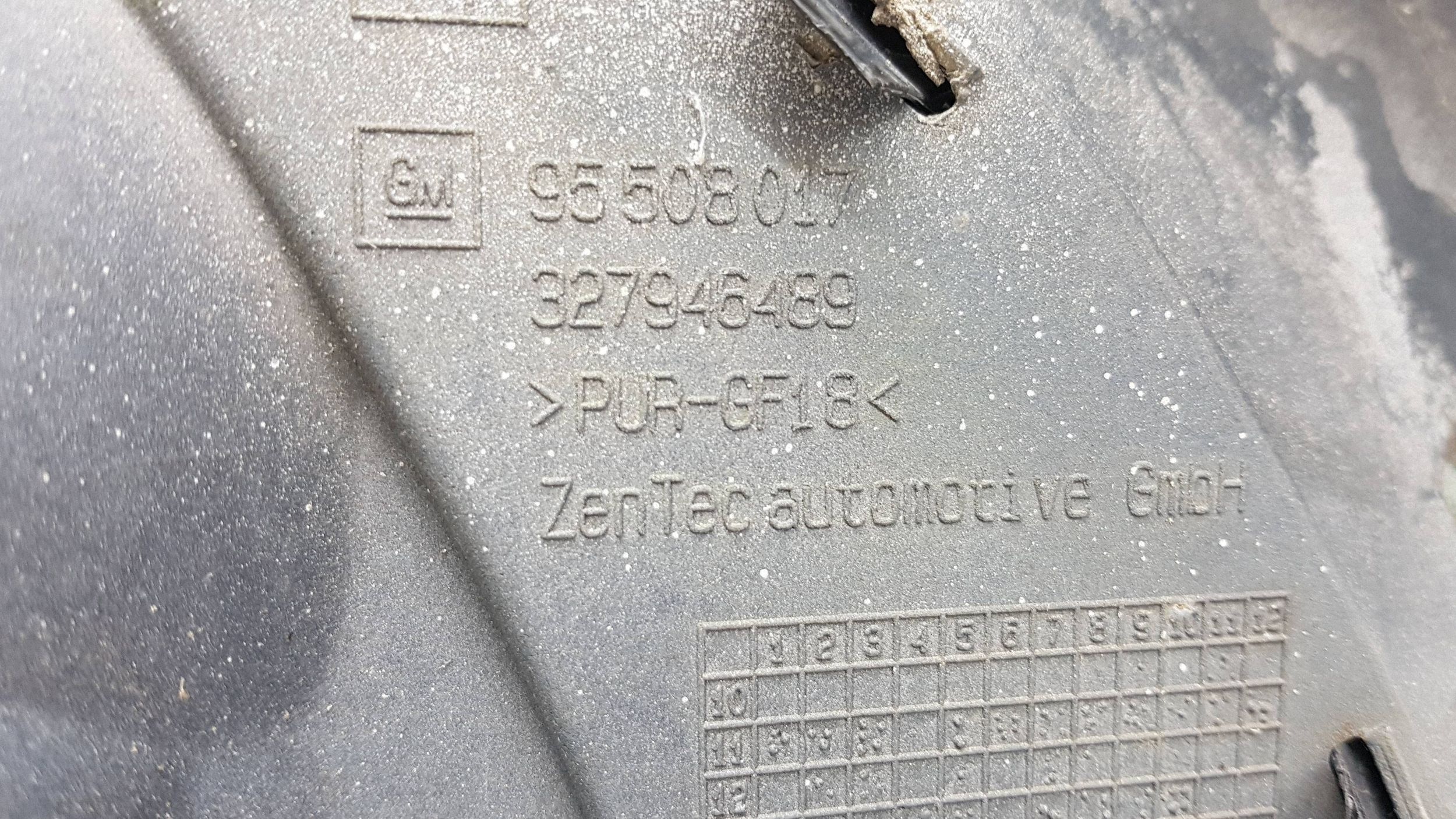 OPEL CORSA D OPC LIFT 2011- bumper front 327946489