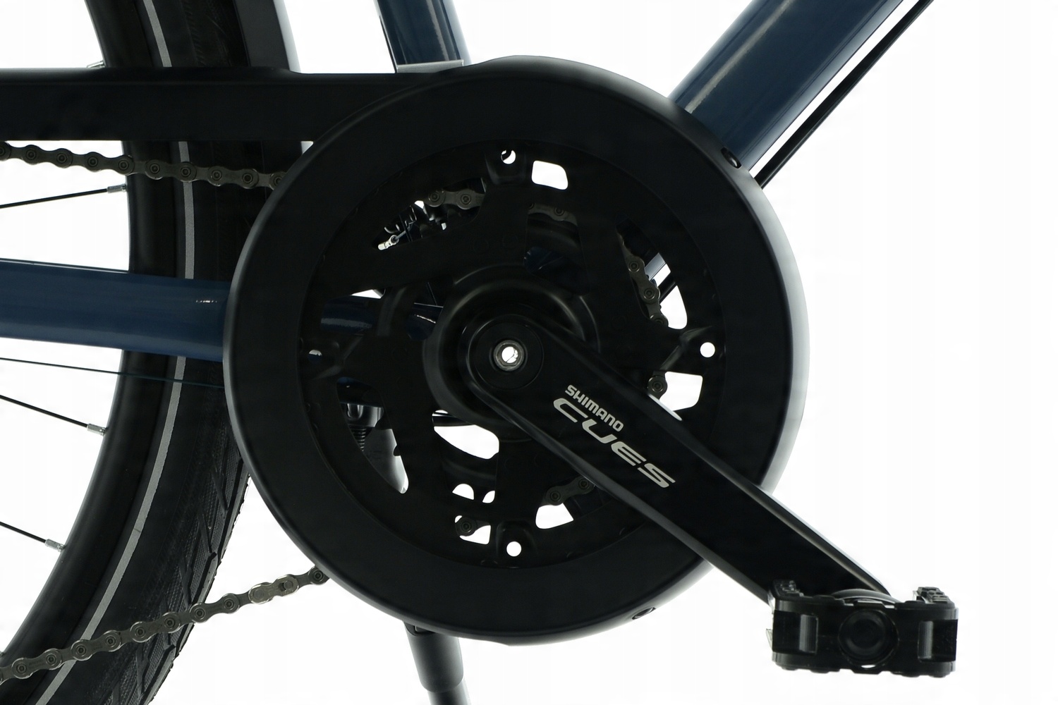 Rower Trekkingowy Kands 28 Verso V2 r21' ciemniebie SHIMANO HYDRAULIKA r25M