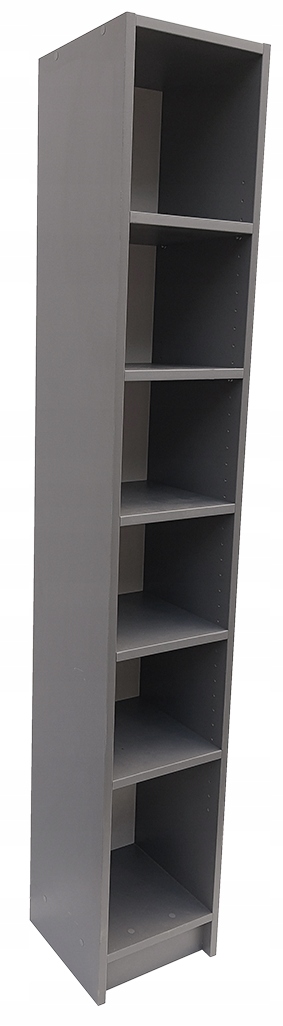 Regał antracyt książki i segregatory 40x30x180 Marka SmartDesk