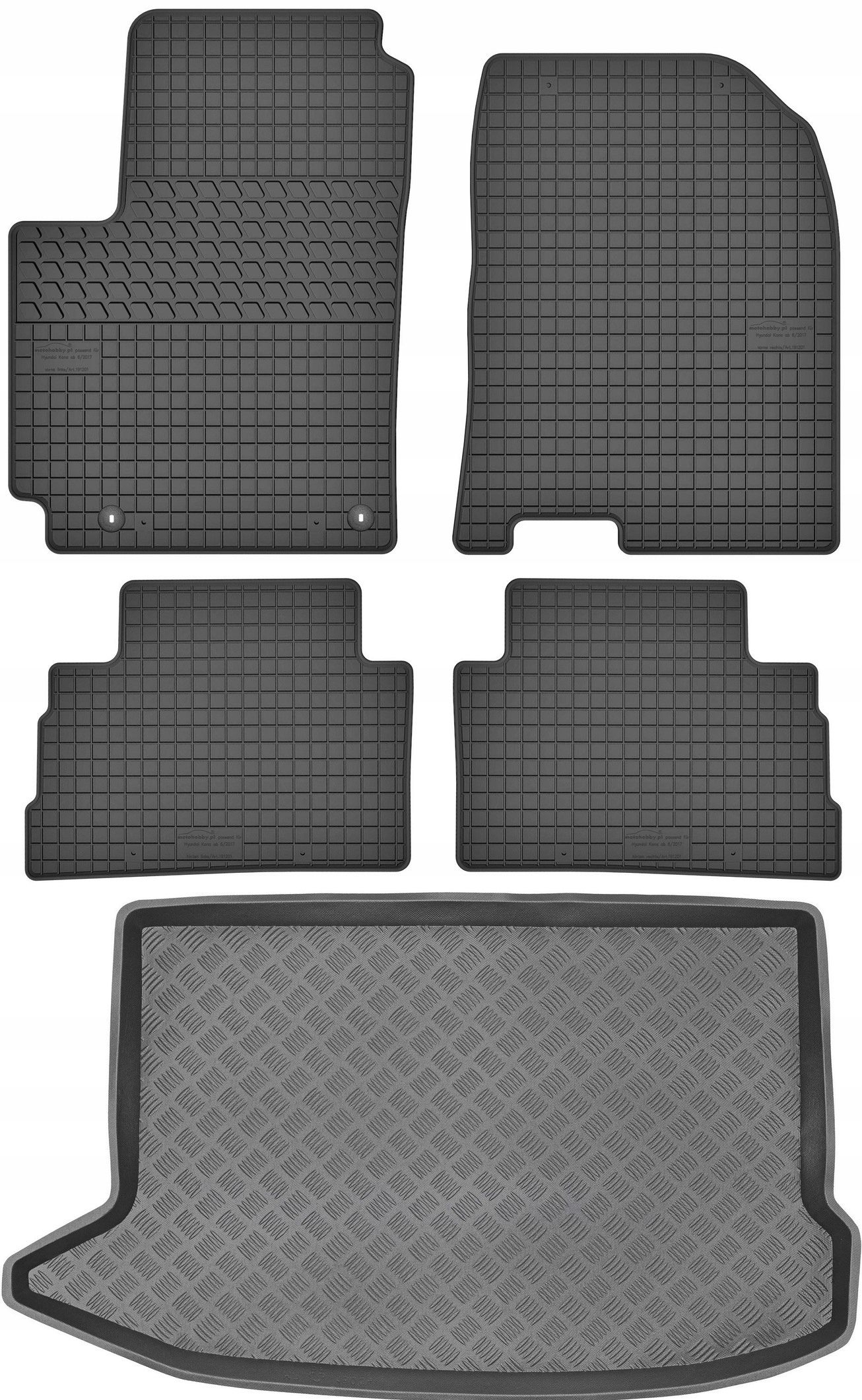 

Hyundai Kona Suv 2018- Dywaniki mata