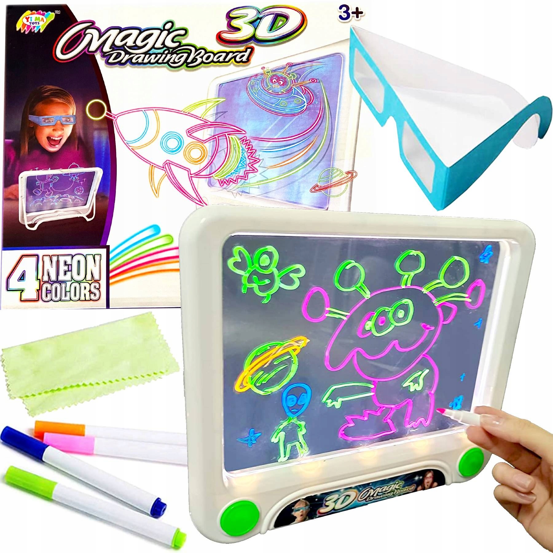 

Magiczna Tablica Tablet Do Rysowania Podświetlana