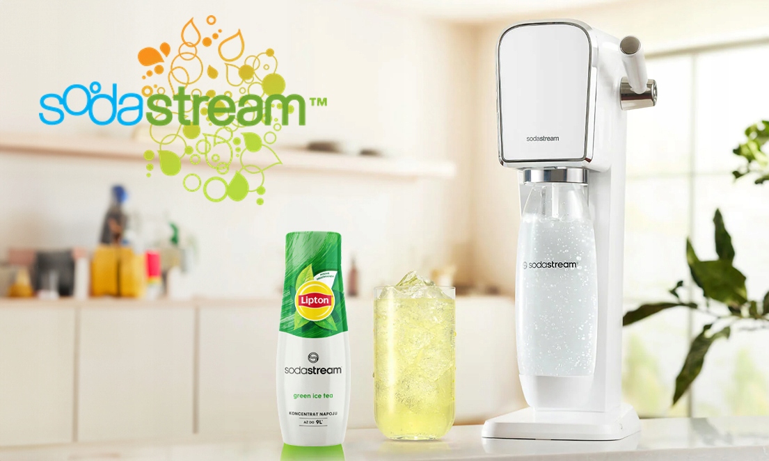 2x SYROP SODASTREAM LIPTON GREEN ICE TEA DO SATURATORA 9L NAPOJU z 440ml Kod producenta 8719128117850