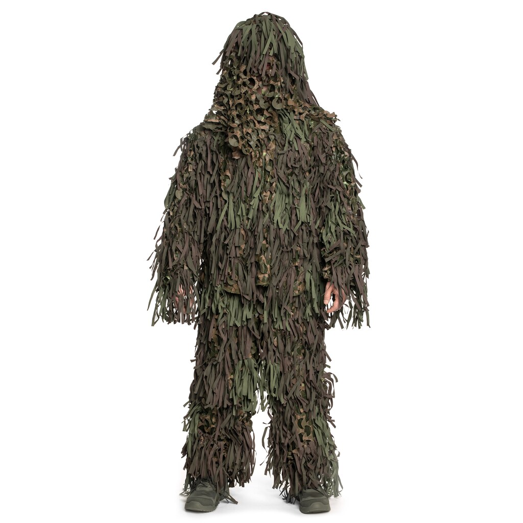 Strój maskujący moro Mil-Tec CamoSystems Ghille Jackal Woodland M/L