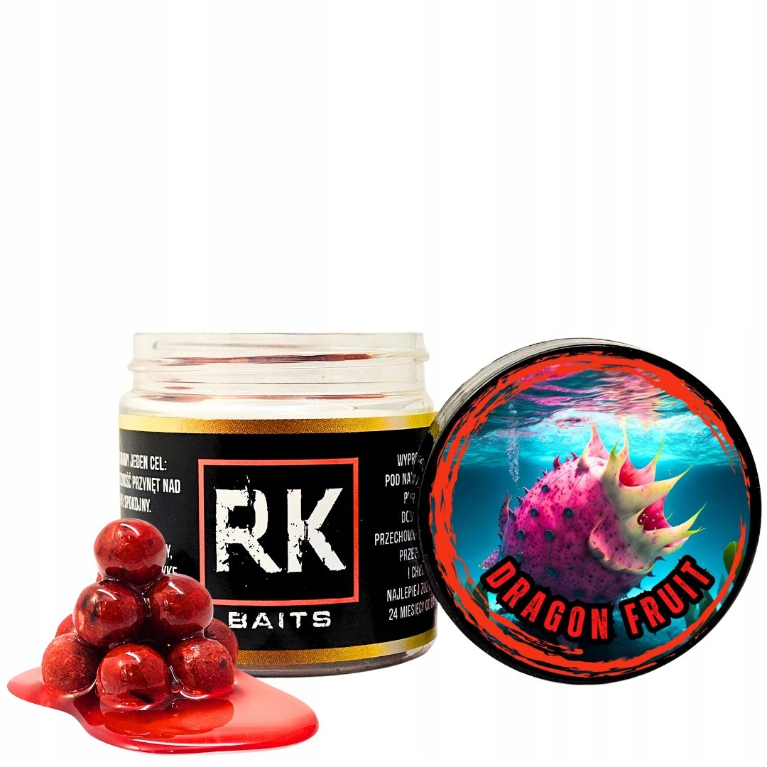 Kulki Rk Baits Dragon Fruit Burn Hookers 12mm 125ml