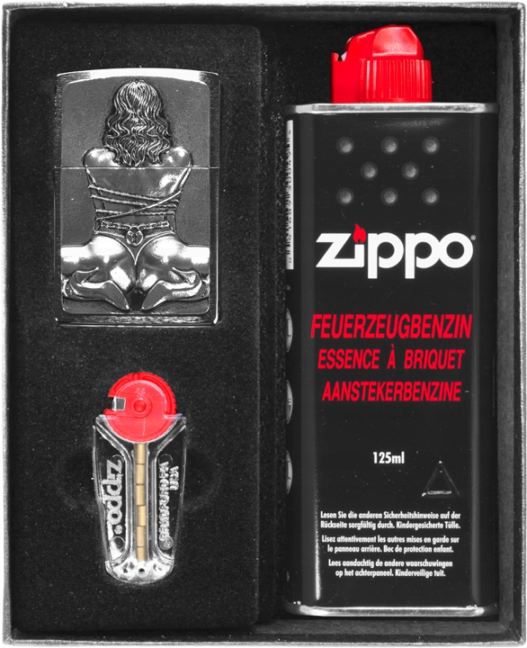 Zestaw ZIPPO Zapalniczka GIRL prezentowy*nr1