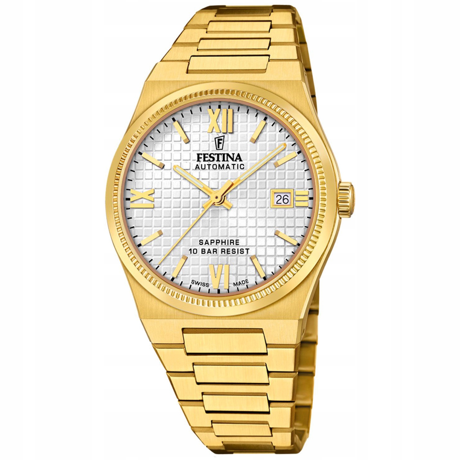 Pánské Hodinky Festina F20032-1 zlaté