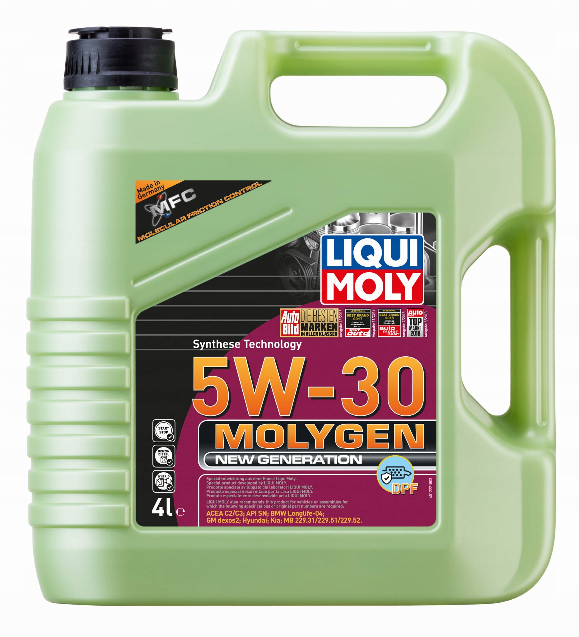 Motorový olej Liqui Moly 4 l 5W-30