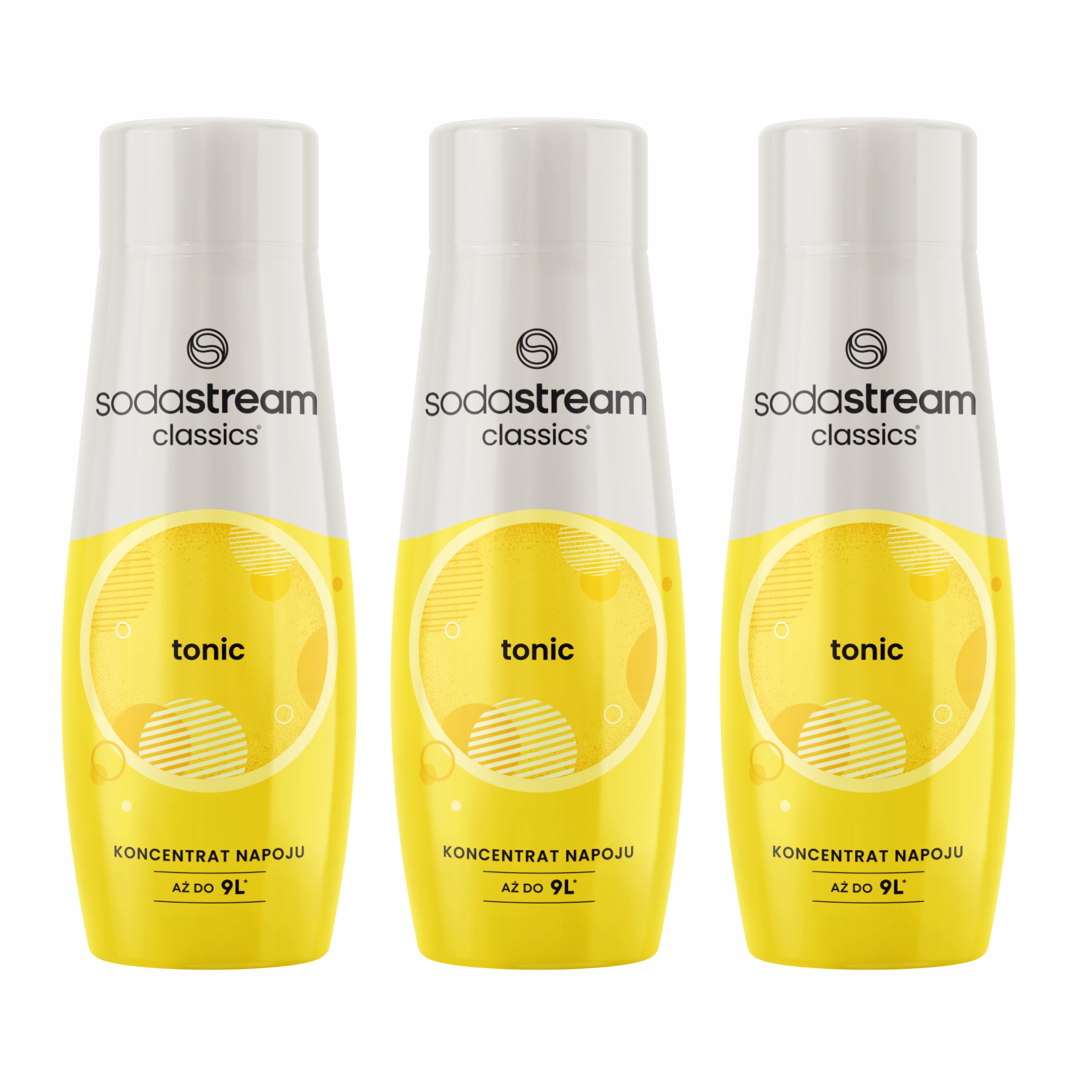 Levně 3x SodaStream Tonic Tonikum Koncentrát chuti do vody ze saturátoru 440 ml