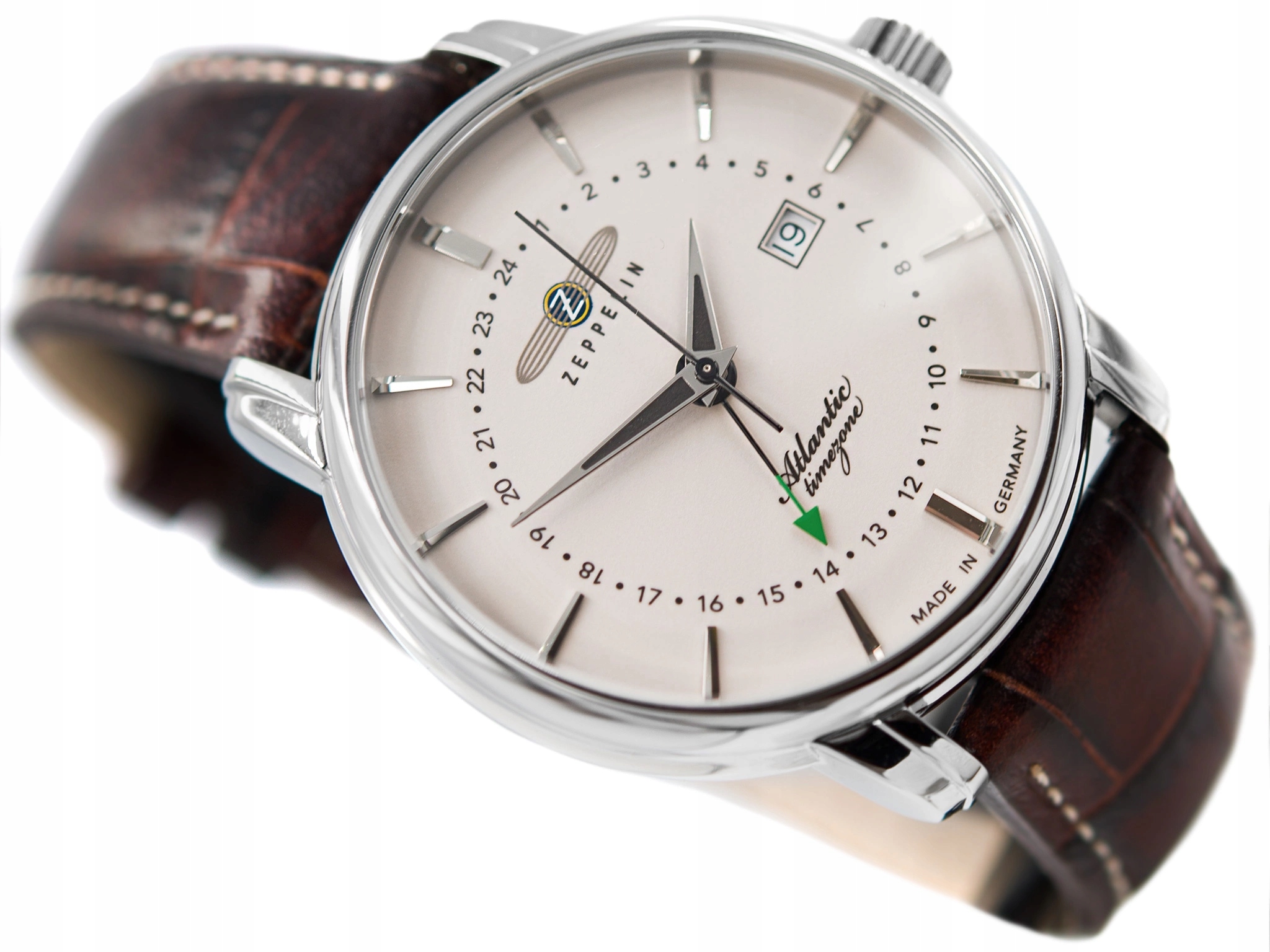 Pánské Hodinky Zeppelin 8442-5 Atlantic Gmt Data