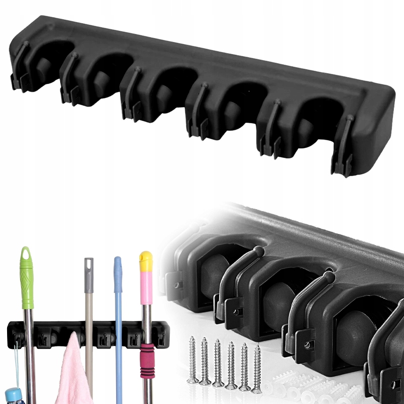 

Uchwyt Wieszak Na Narzedzia Miotły Grabie Mop