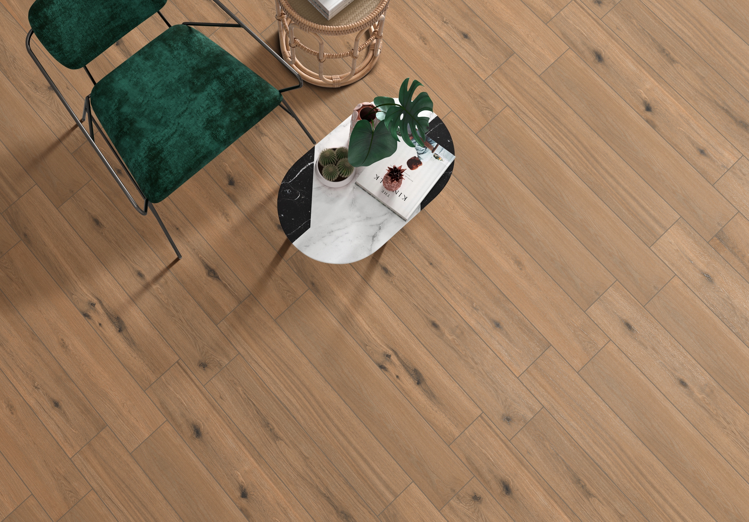 PŁYTKI DREWNOPODOBNE GRES PANELE NA PODŁOGĘ LEMA BEIGE 20X120 CARVING Typ gres