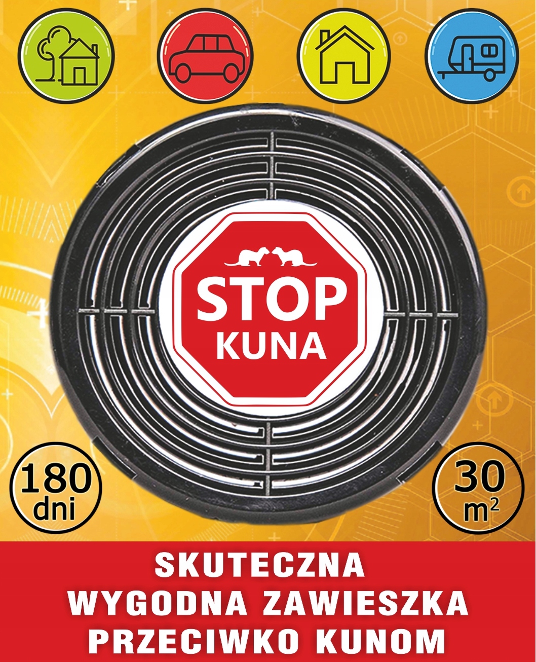 SPRAWDZONY ODSTRASZACZ PRZECIWKO KUNOM SKUTECZNY ŚRODEK NA GRYZONIE DO AUTA Producent inny