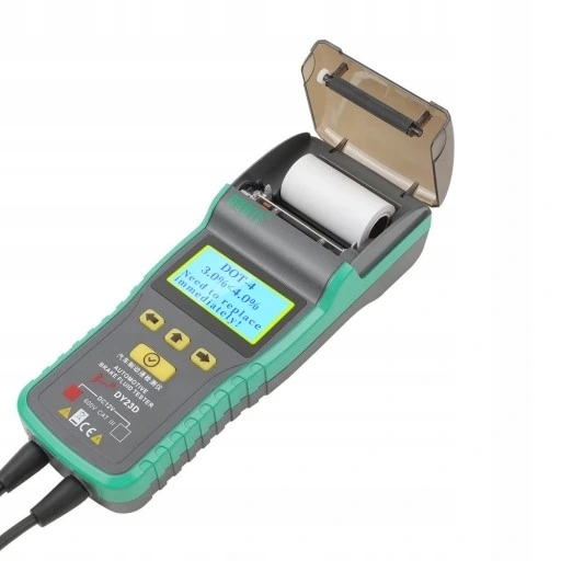 TESTER PŁYNU HAMULCOWEGO SAMOCHODU Z DRUKARKĄ Kod producenta Butesy