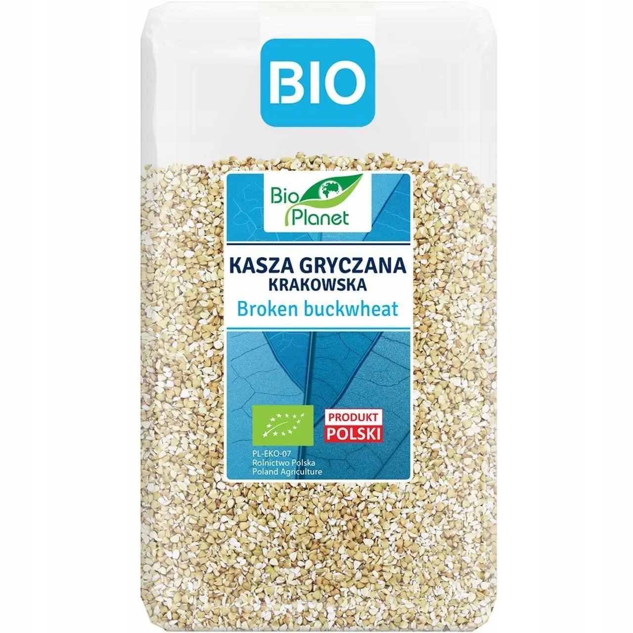 Pohanková Kaše Krakovská Nepražená Bio 1 kg Bio Planet