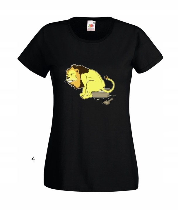 

Koszulki Śmieszne Wzory Lew Kurczak Muzyka Krowa