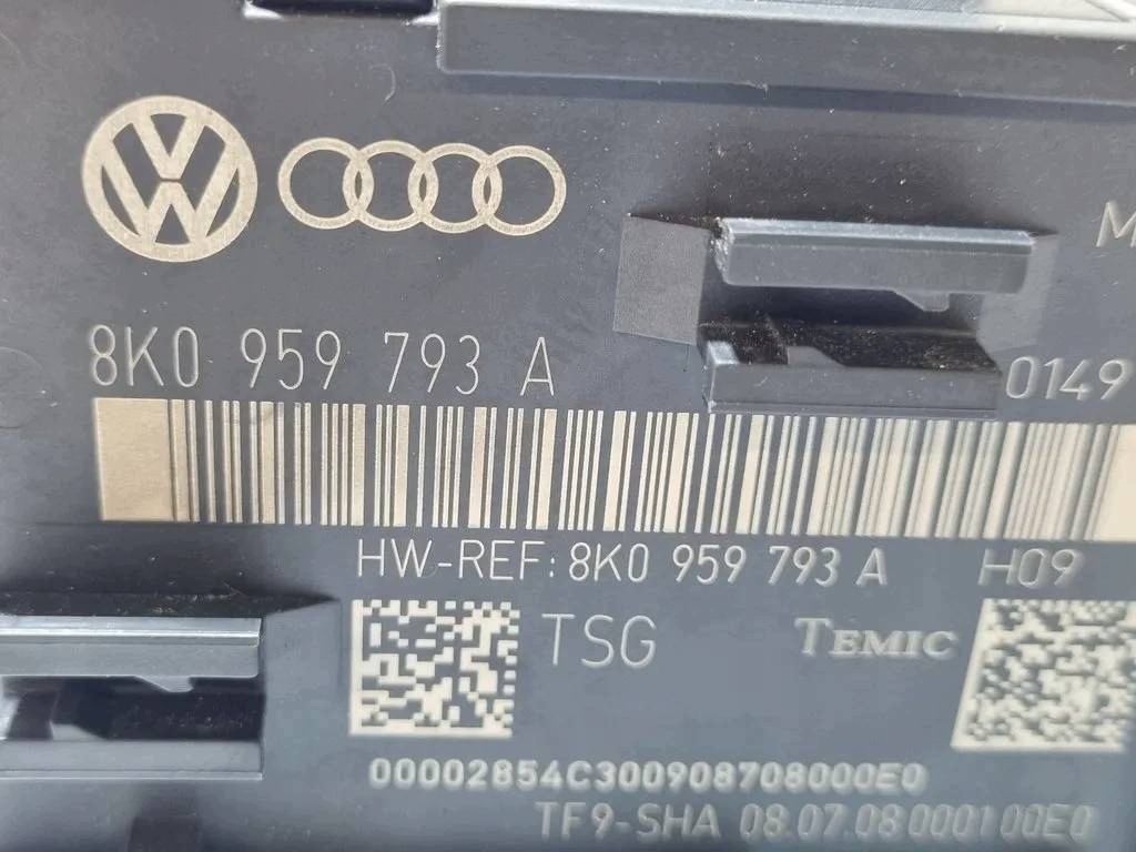 module door front left side Audi A5 8T 2008 8K0959793A