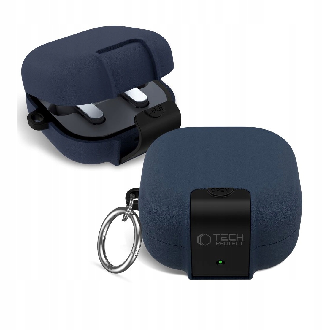Etui do Samsung Buds 4 Buds 4 Pro Tech-Protect Slim Hook niebieskie