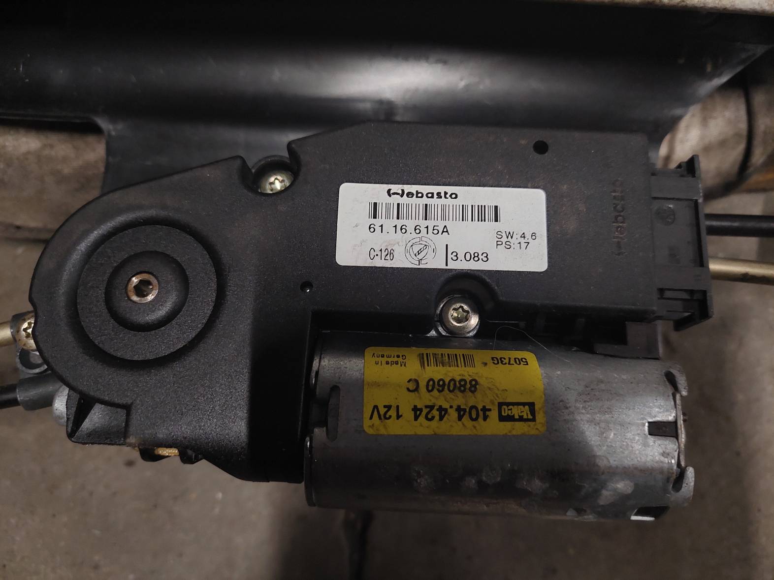 DACH PANORAMICZNY FIAT STILO Numer katalogowy części SZYBERDACH STILO PANORAMA STILO