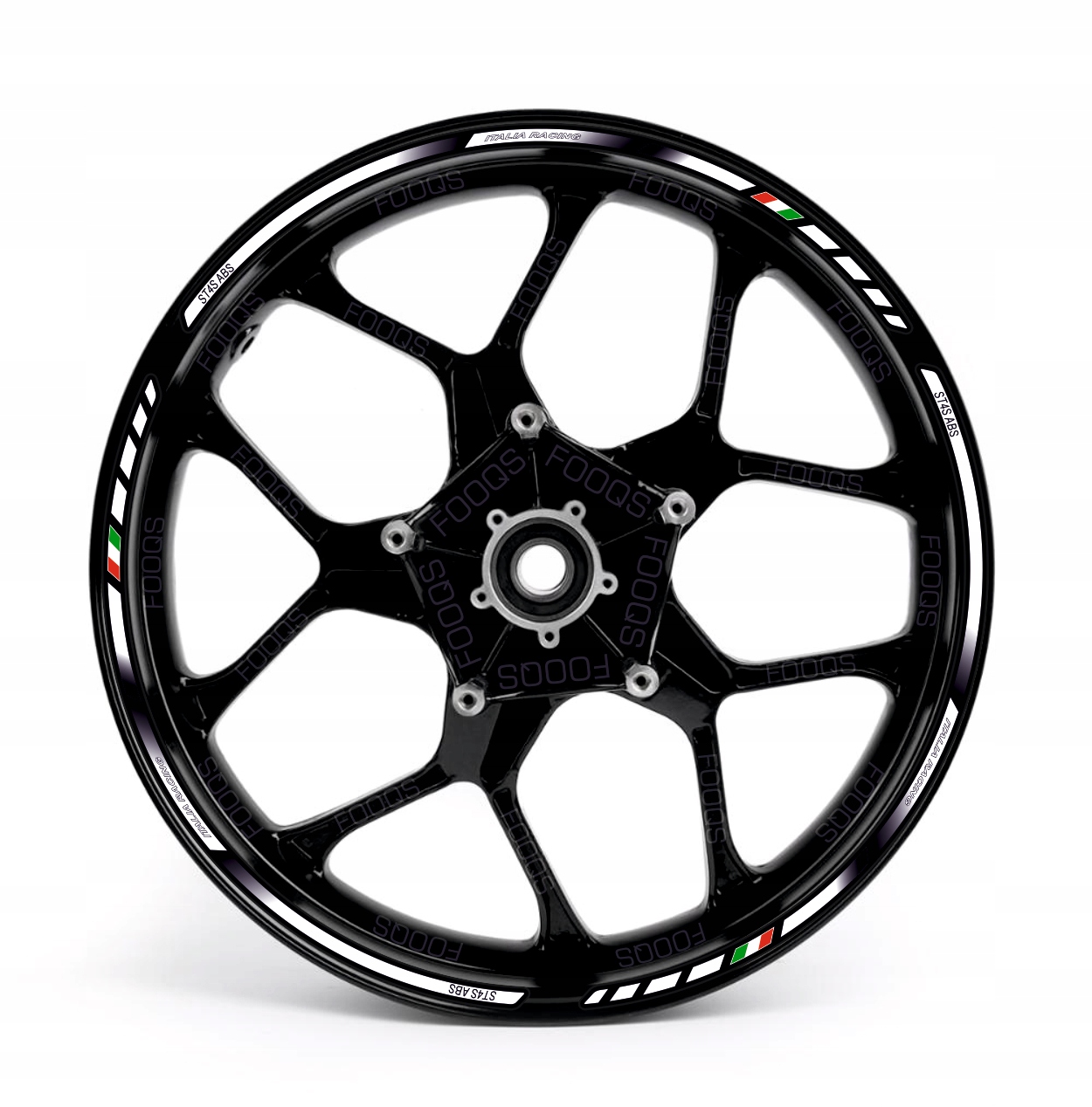 Samolepky Na Ráfky Juula Pro Ducati ST4S Abs Bílé