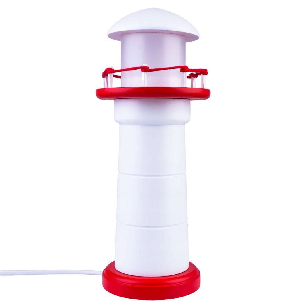 Nočná lampa Lampáš červená