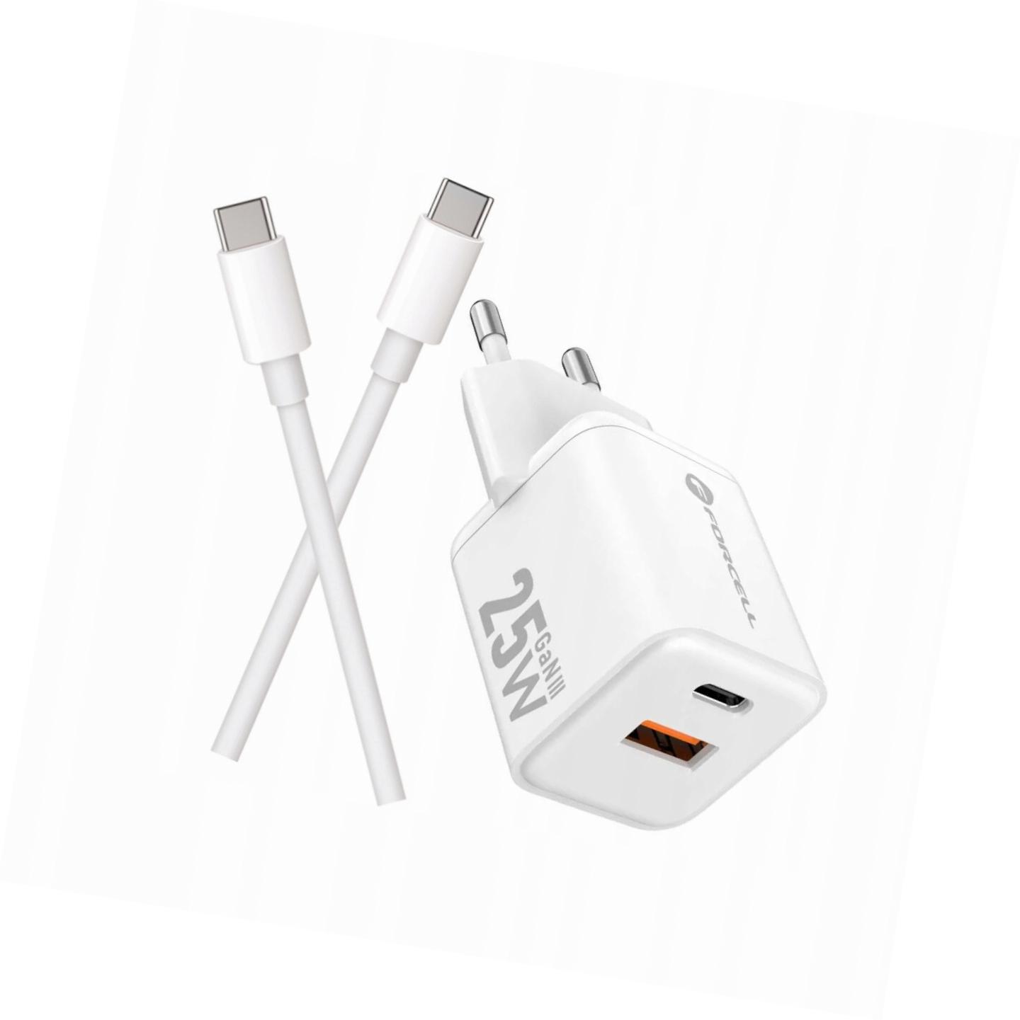 Szybka ładowarka Gan 25W z długim kablem Usb-c do Samsung Galaxy A16 5G