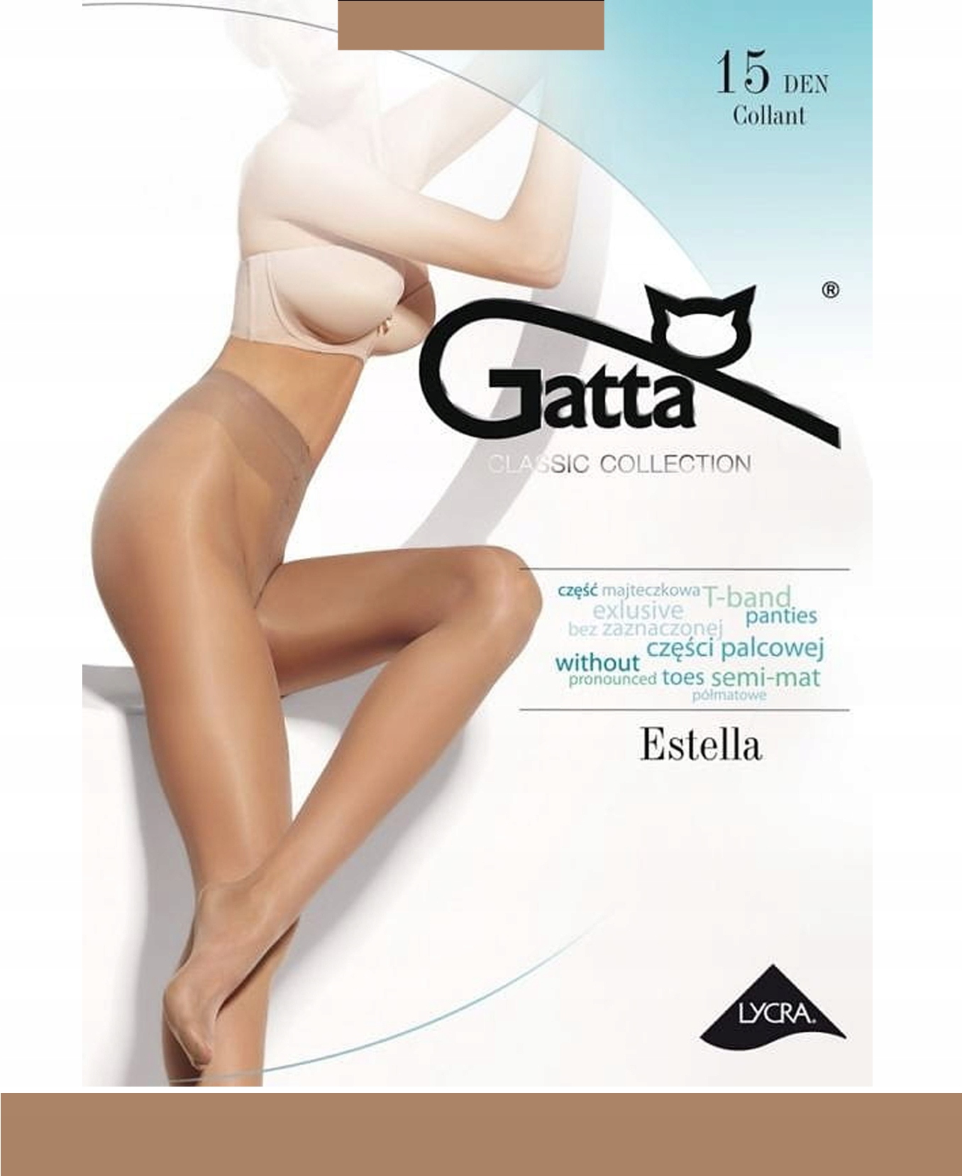 

Gatta Estella Rajstopy damskie wz.00/4-L/Beige
