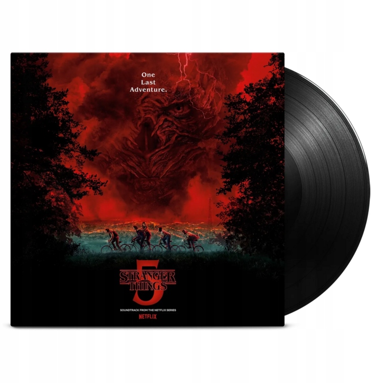 V/a Stranger Things 5 Lp Winyl Netflix Soundtrack Ost (Black Vinyl)